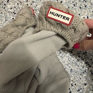 Hunter Light Gray Fleece Boot Liners